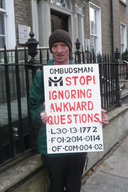 Protest Day outside the Office of the Ombudsman