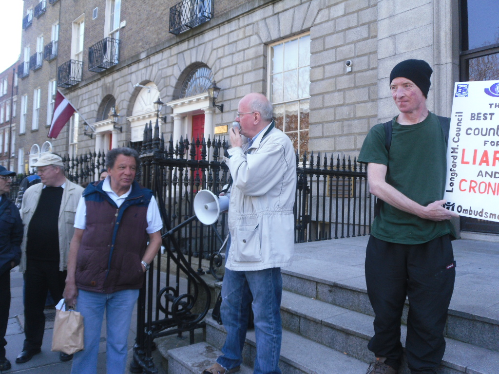 Protest Day outside the Department of Equality Justice and Law Reform